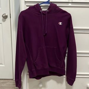 girls purple champion’s hoodie